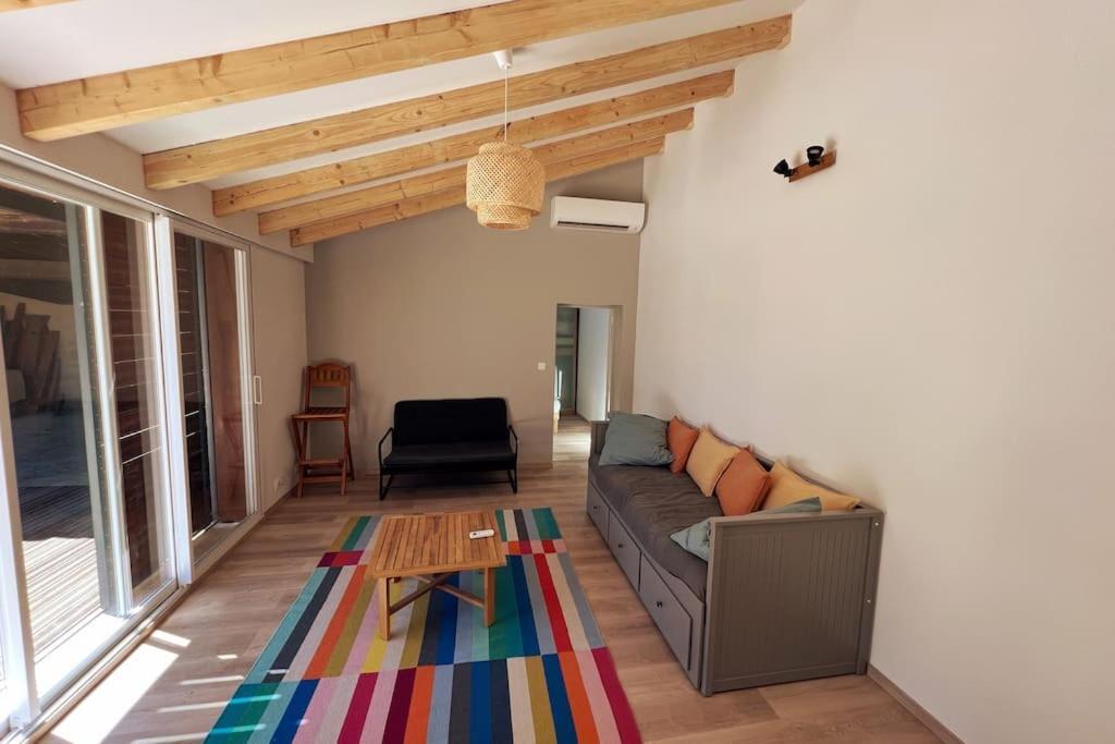 Appartement Petit Terme - Piscine - Clim - Parking à Les Angles  Extérieur photo